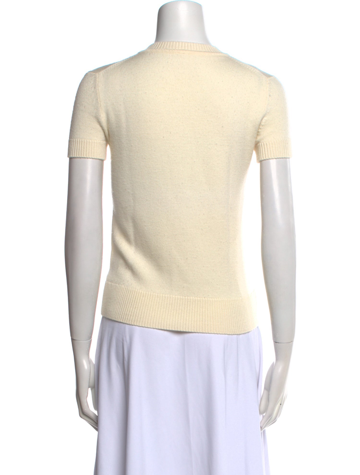Hermès Virgin Wool Crew Neck Top